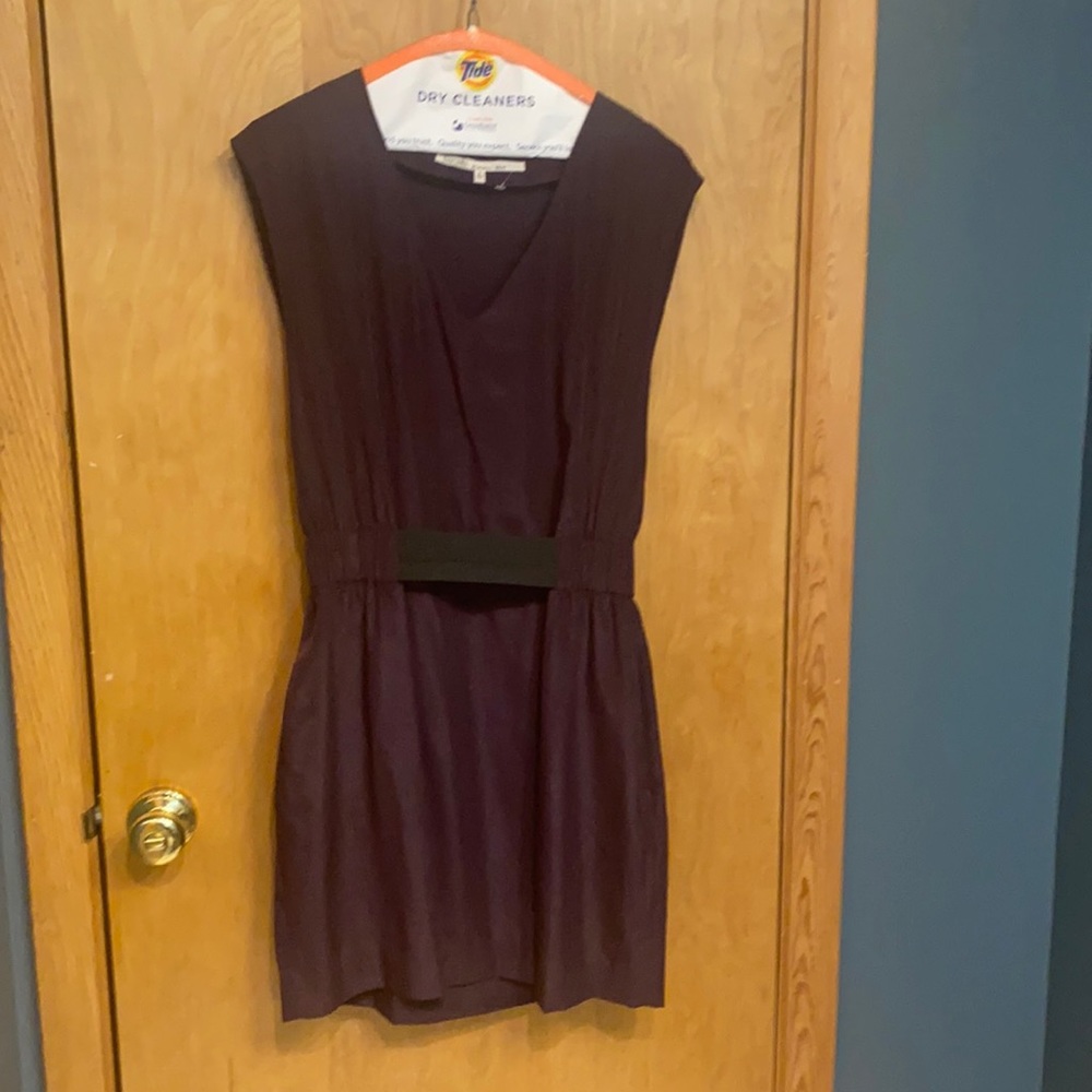 Eggplant purple dress